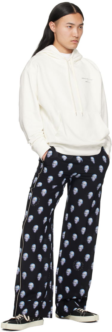 Huppari Stella McCartney Stella McCartney Printed Hoodie Valkoinen | 6018463SPY76, 3