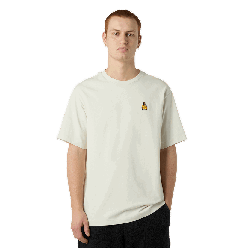 T-paita The North Face ICON MOUNTAIN JACKET Relaxed Short Sleeve T-Shirt Beige | NF0A8EU7QLI1