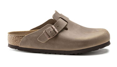 Tennarit ja kengät Birkenstock Boston Oiled Leather Narrow Fit Harmaa | 960813, 3