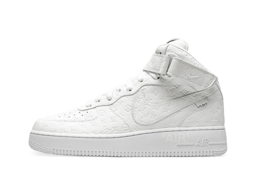 Tennarit ja kengät Nike Louis Vuitton By Virgil Abloh x Air Force 1 Mid Valkoinen | MS0222