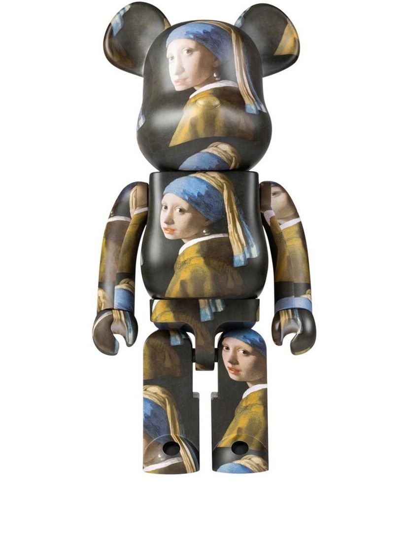 Keräilykelpoinen Medicom Toy Johannes Vermeer Be@rbrick collectible "1000%" - Black Musta | MEDI006819104375
