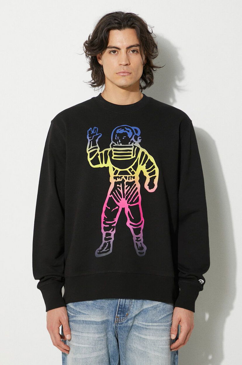 Huppari BILLIONAIRE BOYS CLUB Crewneck Sweatshirt With Print Musta | B24228