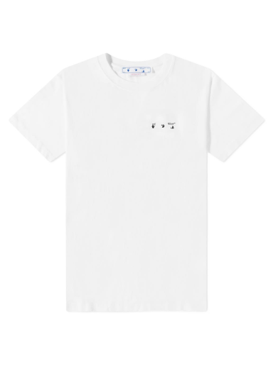 T-paita Off-White Caravagio Painting Slim Tee Valkoinen | OMAA027C99JER0050110
