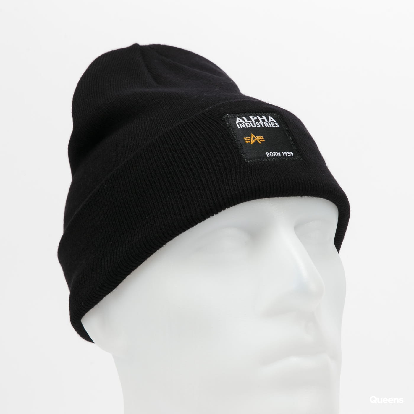 Pipo Alpha Industries Label Beanie Musta | 118934 03, 0