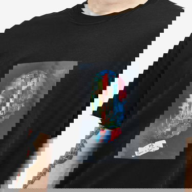 T-paita Paul Smith Paul Smith Skull Print T-Shirt Musta | M2R-011R-NP4803-79, 5