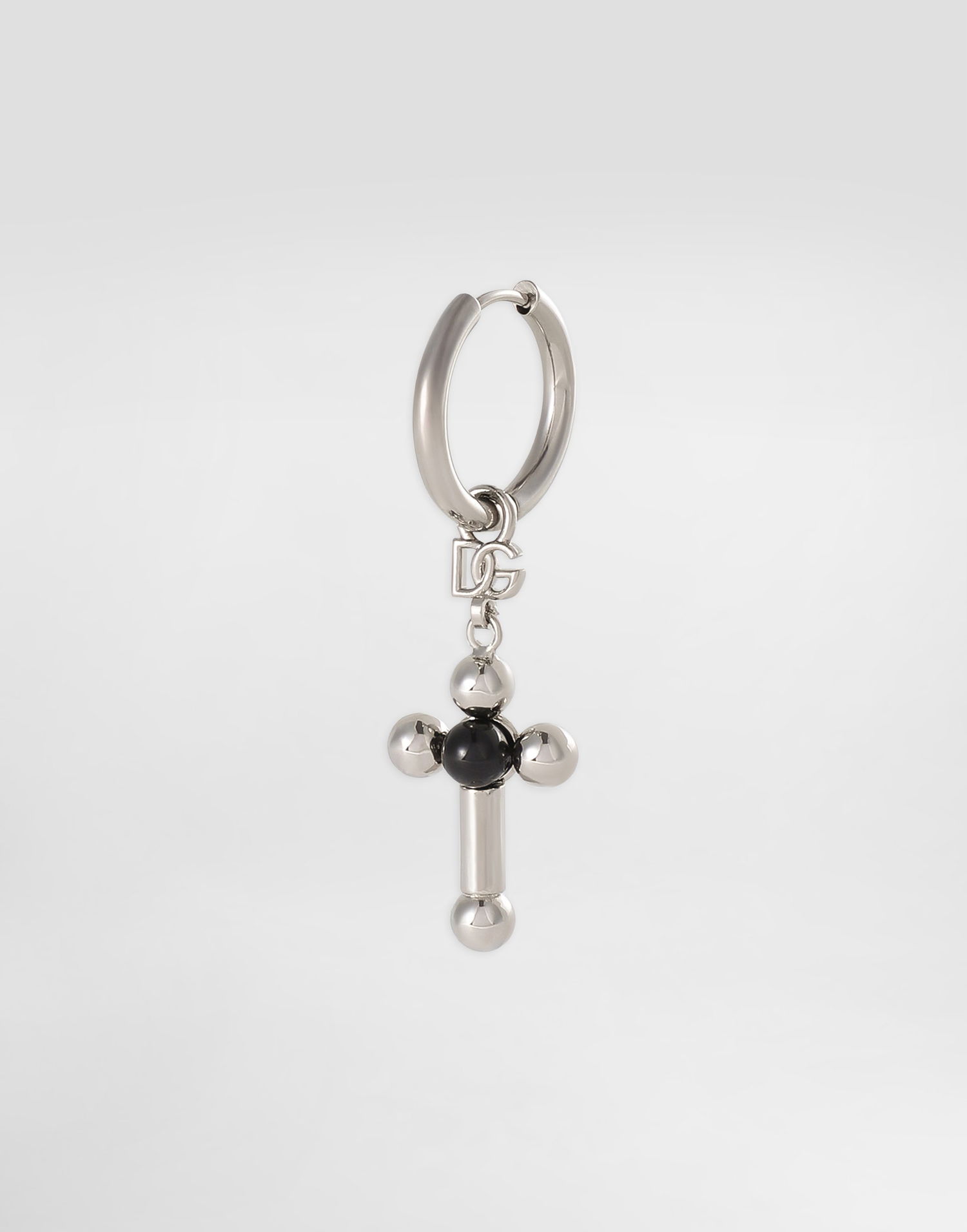 Korvakorut Dolce & Gabbana Dolce & Gabbana Single Earring with Cross Charm Metallinen | WER5M4W111187655, 1