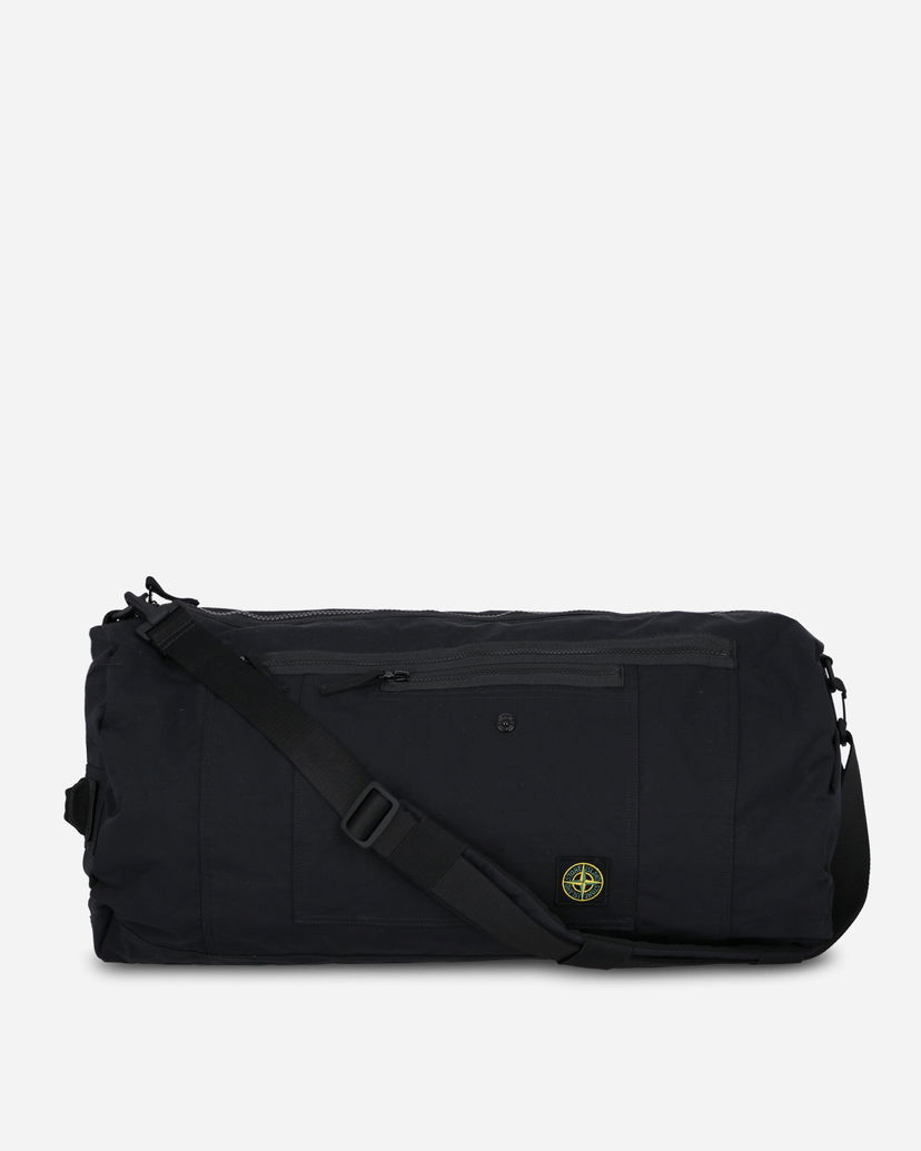 Matkalaukku Stone Island Aluminium Fabric Duffle Bag Musta | K2S15-9200018-S0257 V0029
