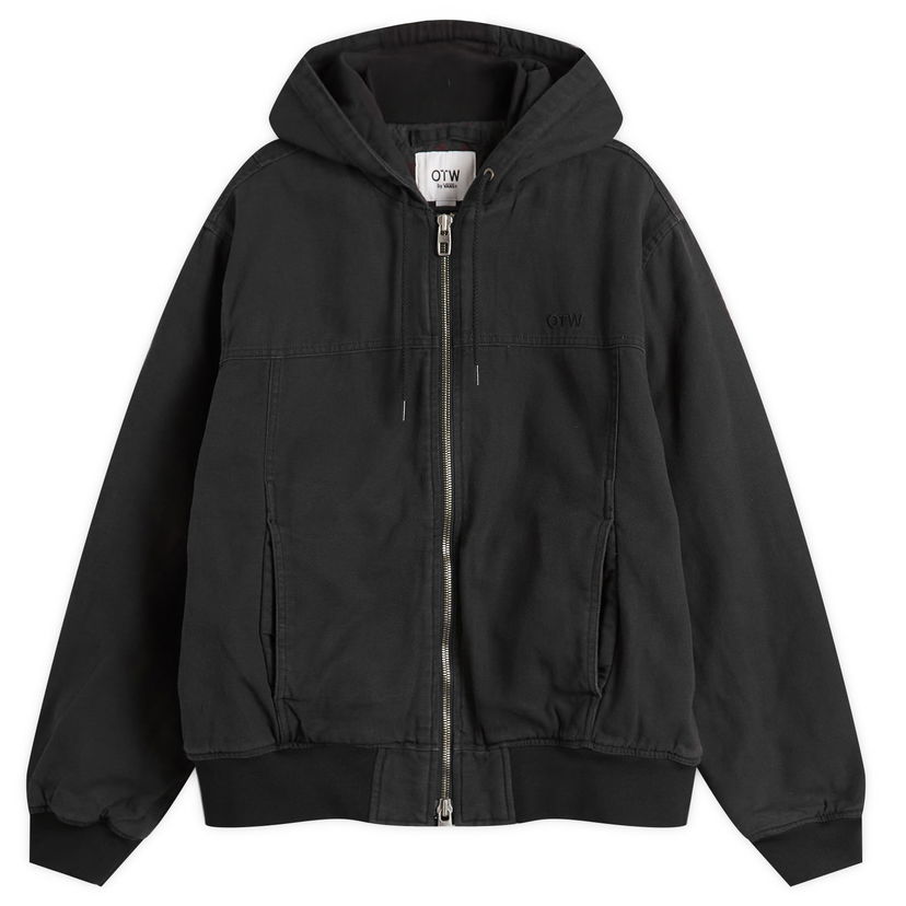 Takki Vans OTW Hooded Jacket, Size Small Musta | VN000R5RBLK