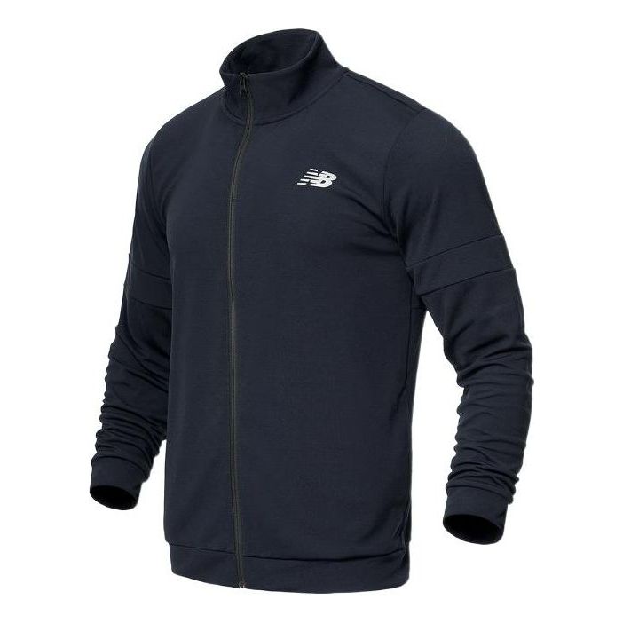 Tuulitakki New Balance Tech Training Knit Track Jacket Tummansininen | MJ21032-ECL
