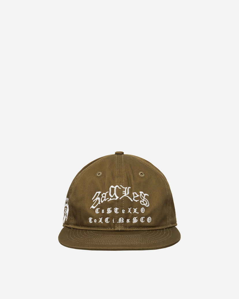 Korkki Slam Jam Embroidered 3AGLES CASTELLO TOLCINASCO Cap Ruskea | POSA1H005 OLV