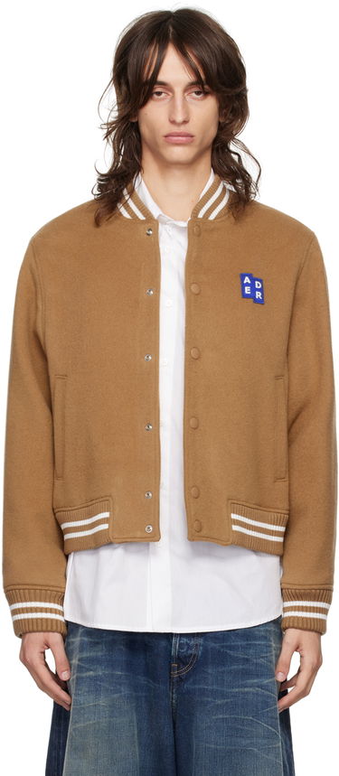 Bomber-takki ADER ERROR TRS Tag Varsity Bomber Jacket Ruskea | BM42FYJK0504CM, 0