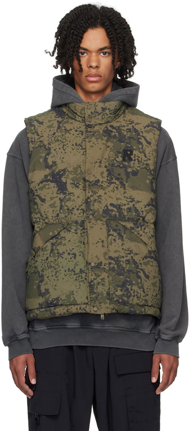 Liivi Represent Clo Camouflage Down Vest Vihreä | MG1001-11