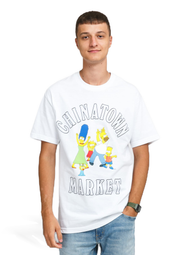 T-paita MARKET The Simpsons Family OG Tee Valkoinen | CTM1990346 / 1201