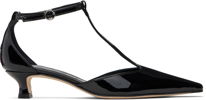 Asusteet Aeyde Aeyde Liz T-Bar Kitten Heels Musta | A11-PU0596005001-225