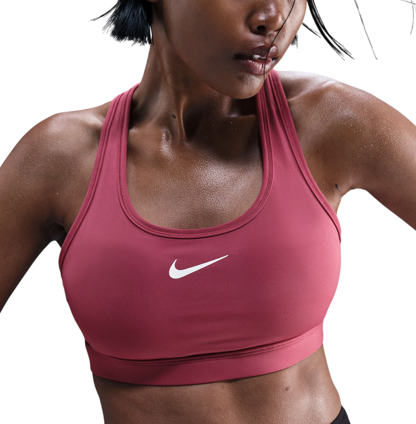 Rintaliivit Nike Swoosh Medium Padded Sports Bra Burgundia | dx6821-635
