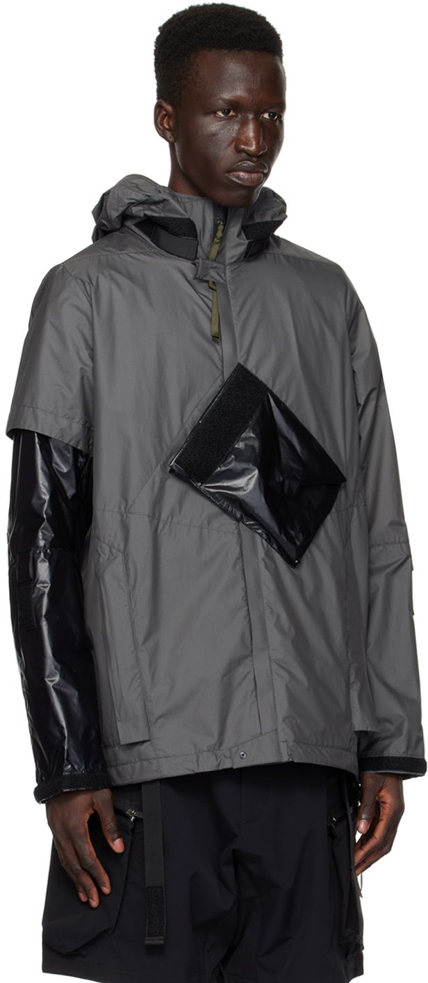 Tuulitakki Acronym ACRONYM J36-WS Hooded Jacket Harmaa | J36-WS, 1