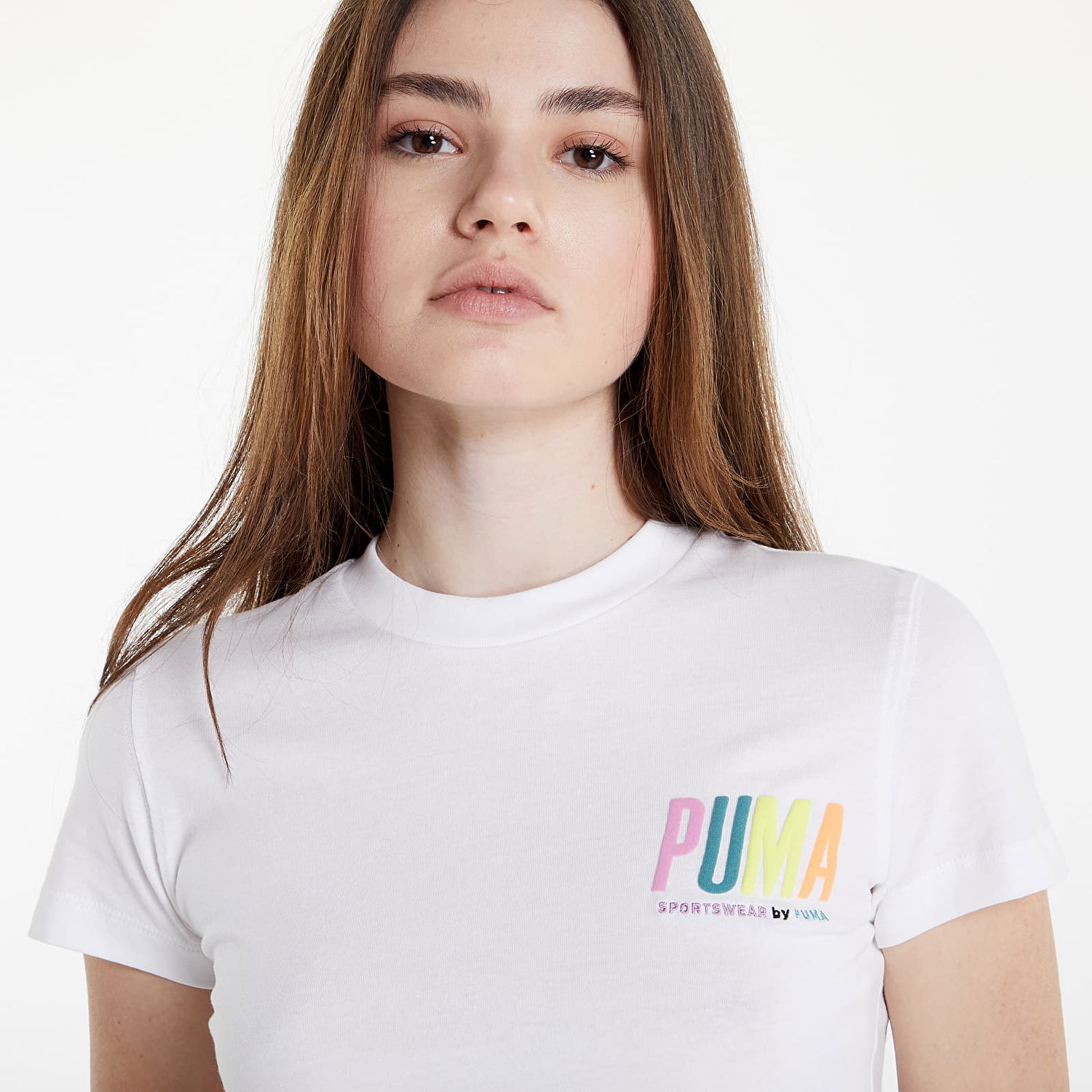 T-paita Puma SWxP Graphic Tee Valkoinen | 53355902, 1