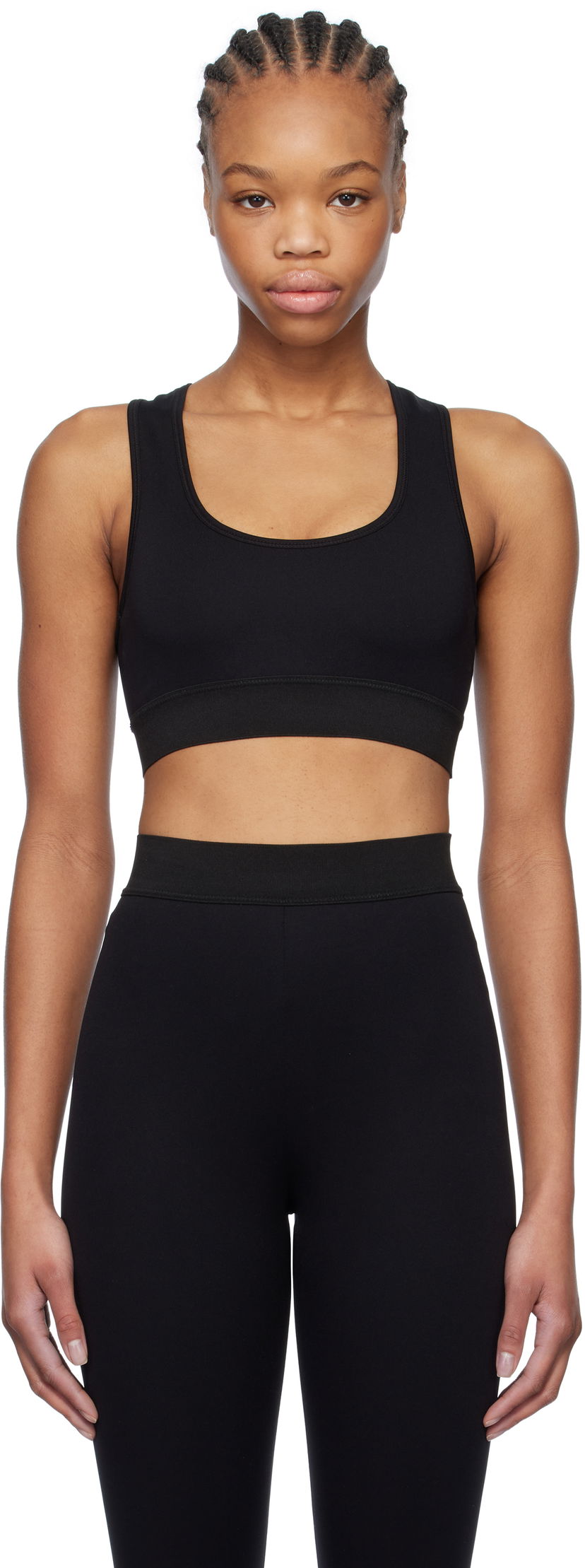 Rintaliivit WARDROBE.NYC Rosie Huntington-Whiteley Edition Active Sport Bra Musta | W1112R19JE