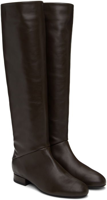 Tennarit ja kengät BY FAR Felix Nappa Leather Boots Ruskea | MWFBO064CL013BR023PL, 3
