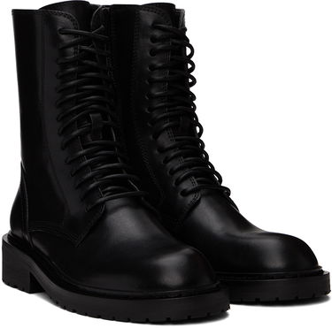 Vaatteet Ann Demeulemeester Ann Demeulemeester Danny Lace-Up Boots Musta | 2201-W-C01-380-099, 3