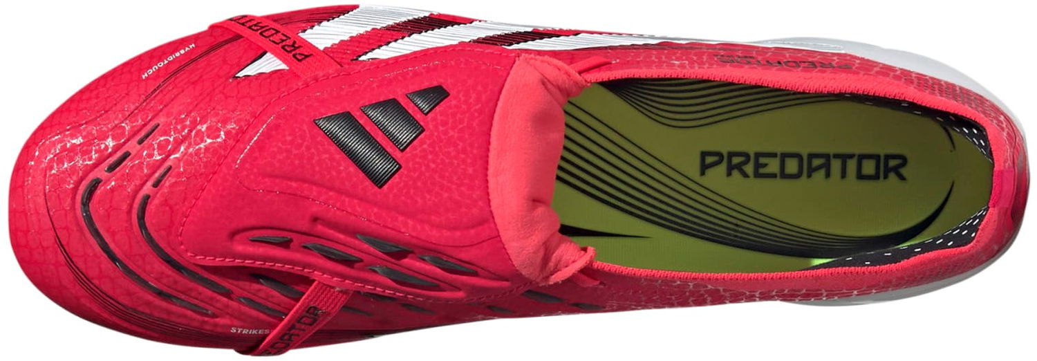 Tennarit ja kengät adidas Performance Predator Elite Fold-Over Tongue Soft Ground Cleats Vaaleanpunainen | ID8941, 1