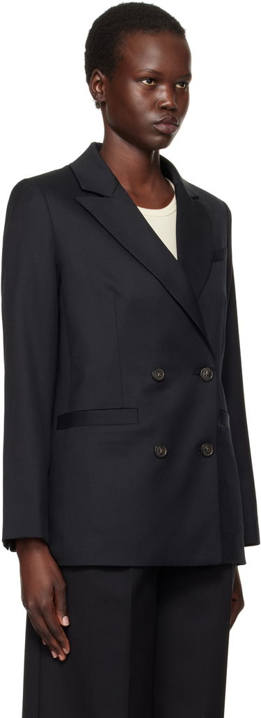 Takit A.P.C. A.P.C. Lucy Double-Breasted Blazer Musta | WOAPO-F03212, 1