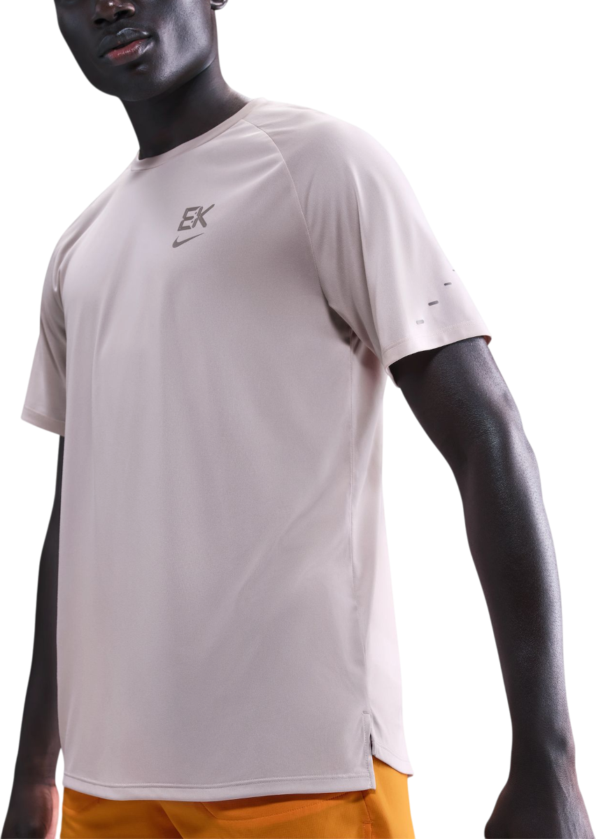 T-paita Nike T-Shirt Stride Eliud Kipchoge Beige | hv2651-667, 0