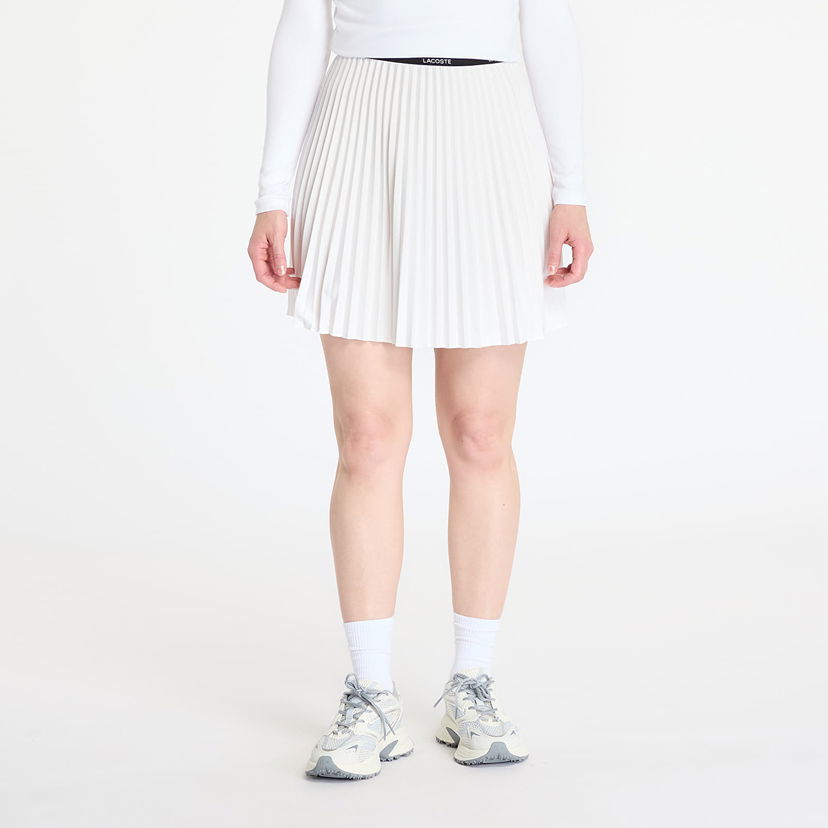 Hame Lacoste LACOSTE Pleated Tennis Skirt Valkoinen | JF1403 70V