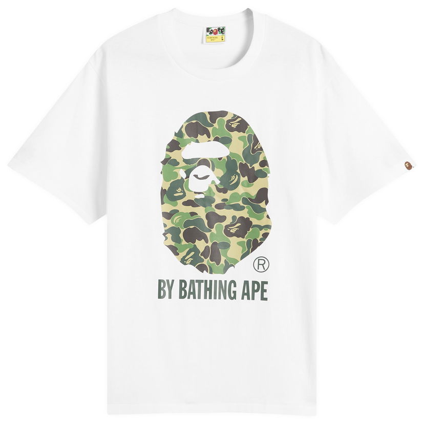 T-paita BAPE A Bathing Ape ABC Camo T-Shirt, Size Large Valkoinen | 001TEL301007M-WGN