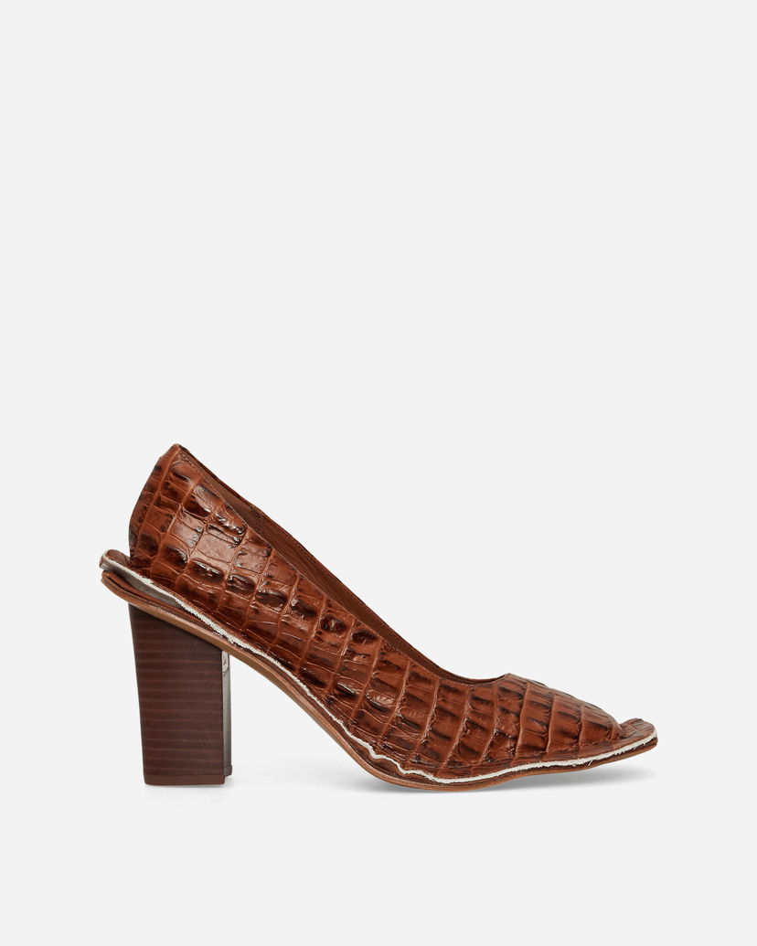 Asusteet Clarks Martine Rose Pretzel Slingback Heels Ruskea | 26183328 BRW