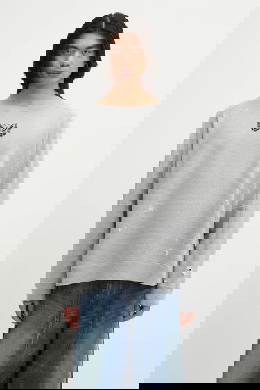 Huppari Needles Needles Deconstructed Sweatshirt Harmaa | RW336, 0