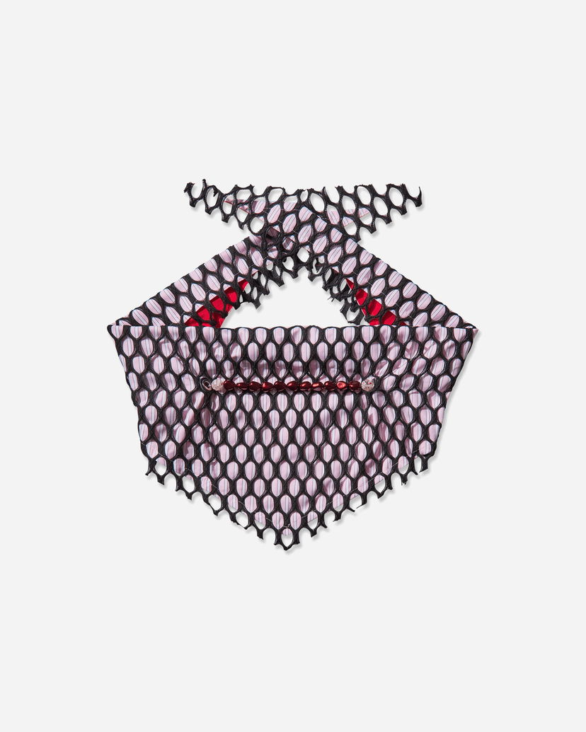 Kaulakoru KIKO KOSTADINOV Armantrout Pearl Necklace with Pink Stripes and Red Pearls Vaaleanpunainen | KKWAW25NL01 155