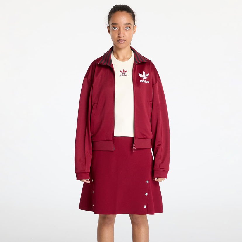 Huppari adidas Originals Wales Bonner x Track Top Core Burgundy Punainen | JJ2933