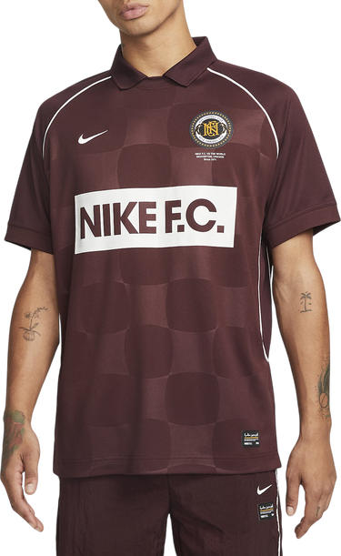 Jersey Nike Nike F.C. Jersey Burgundia | dq5045-652, 0