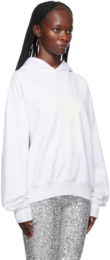Huppari We11done We11done Printed Hoodie Valkoinen | WD-TH3-22-727-U-IV, 1
