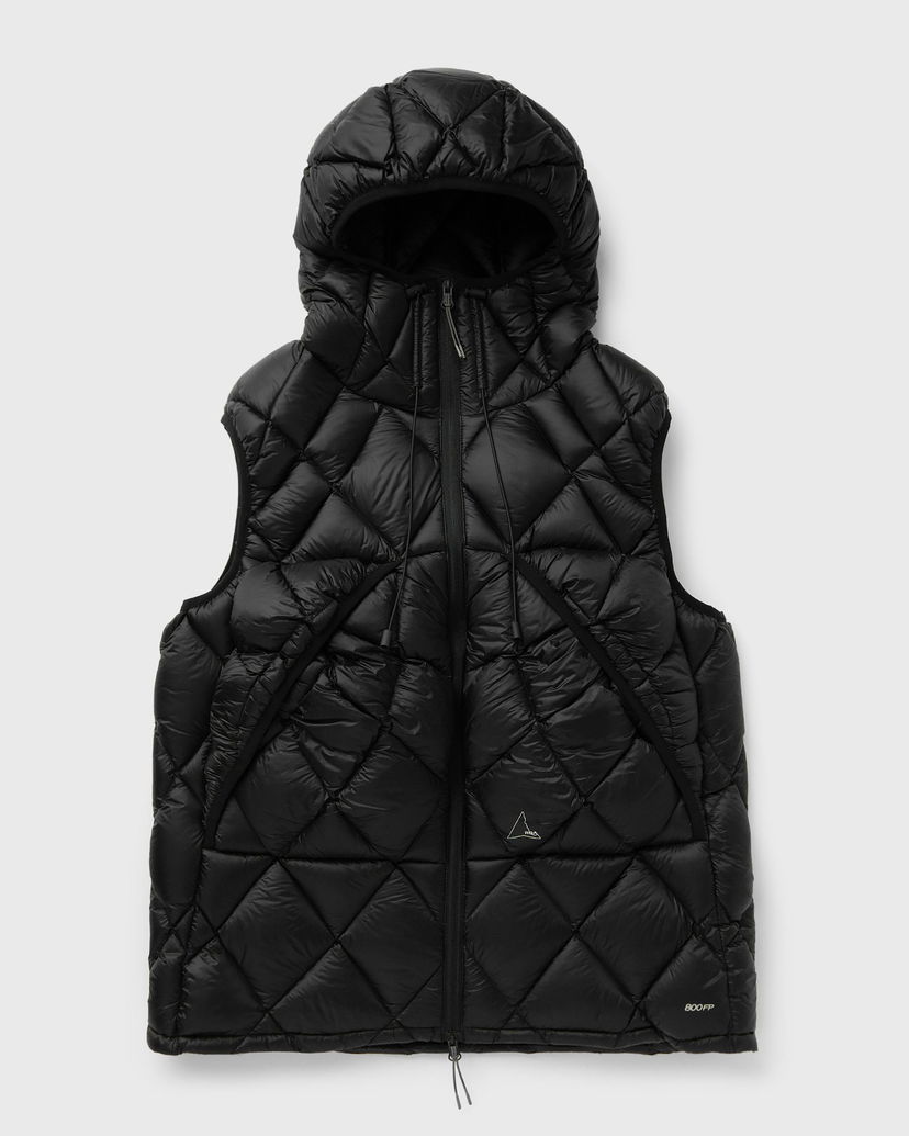 Liivi ROA Nuna 800FP Hooded Down Vest Musta | RBMW0493FA327