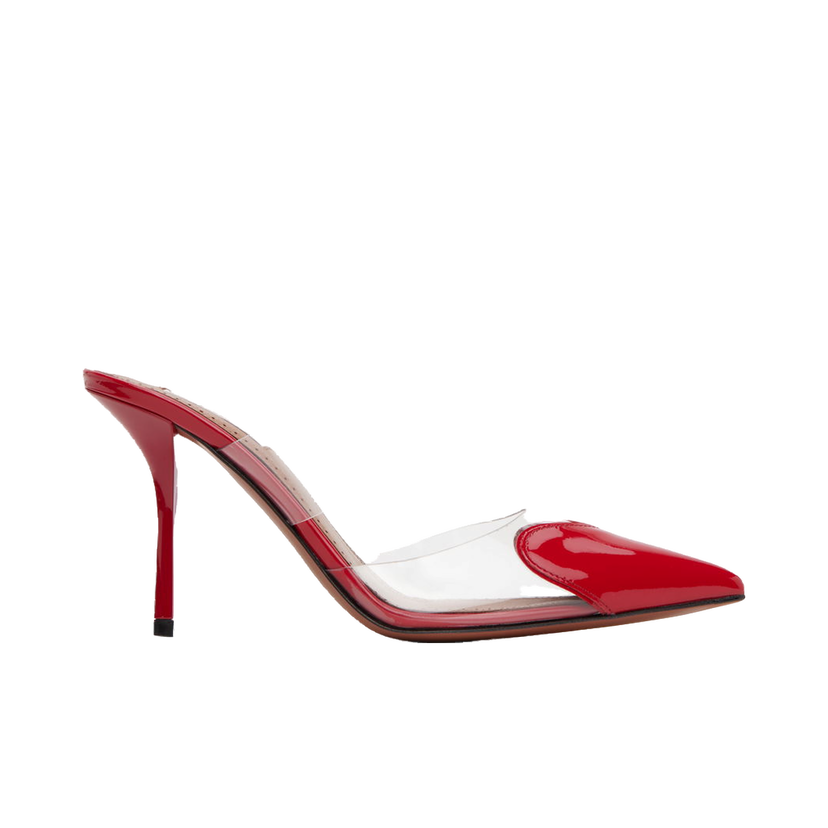Tennarit ja kengät Alaïa 'Le Cœur' Patent Leather & PVC Pumps Punainen | AA3M053CK150