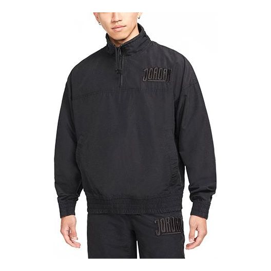 Tuulitakki Jordan Jordan Sport DNA Half-Zip Anorak Musta | DA7166-010