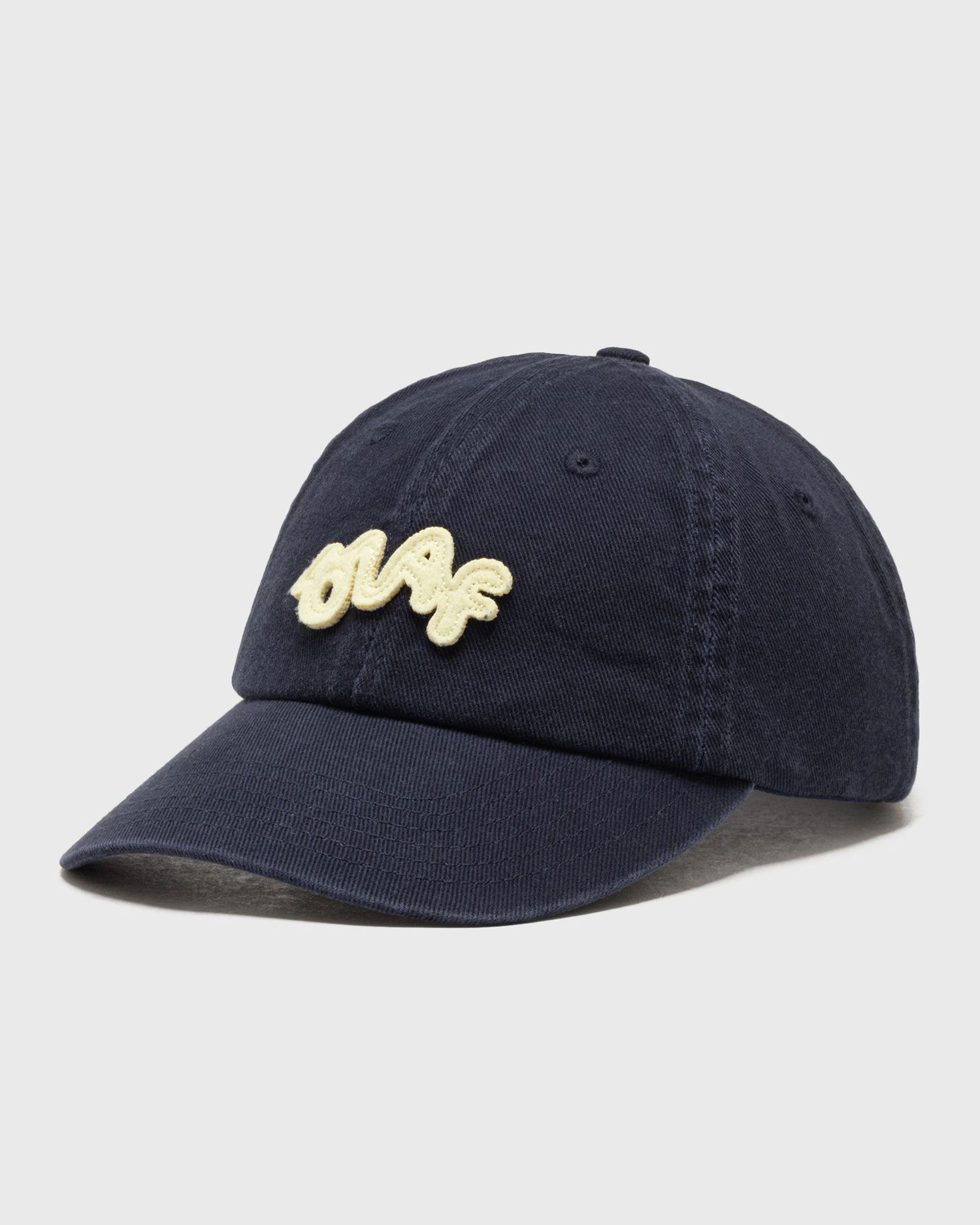 Korkki ØLÅF Signature Washed Cap Tummansininen | A210801-NAVY, 0