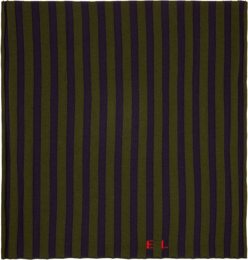 Huivi Eckhaus Latta Eckhaus Latta Keyboard Striped Knit Scarf Violetti | 8256-EL-PF25-M -