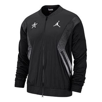 Bomber-takki Jordan Air Jordan 2019 All Star Jacket Musta | AJ8954-010