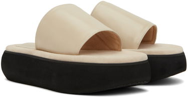 Kengänhoito OSOI OSOI Boat Padded Slides Beige | 21FS030-14-02, 3