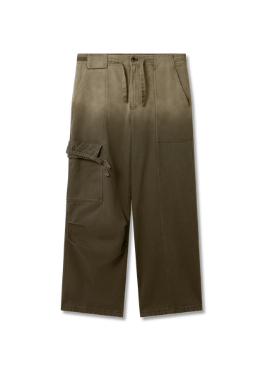 Cargo housut AXEL ARIGATO Dax Faded Wide-Leg Cargo Trousers Vihreä | A3306001, 0