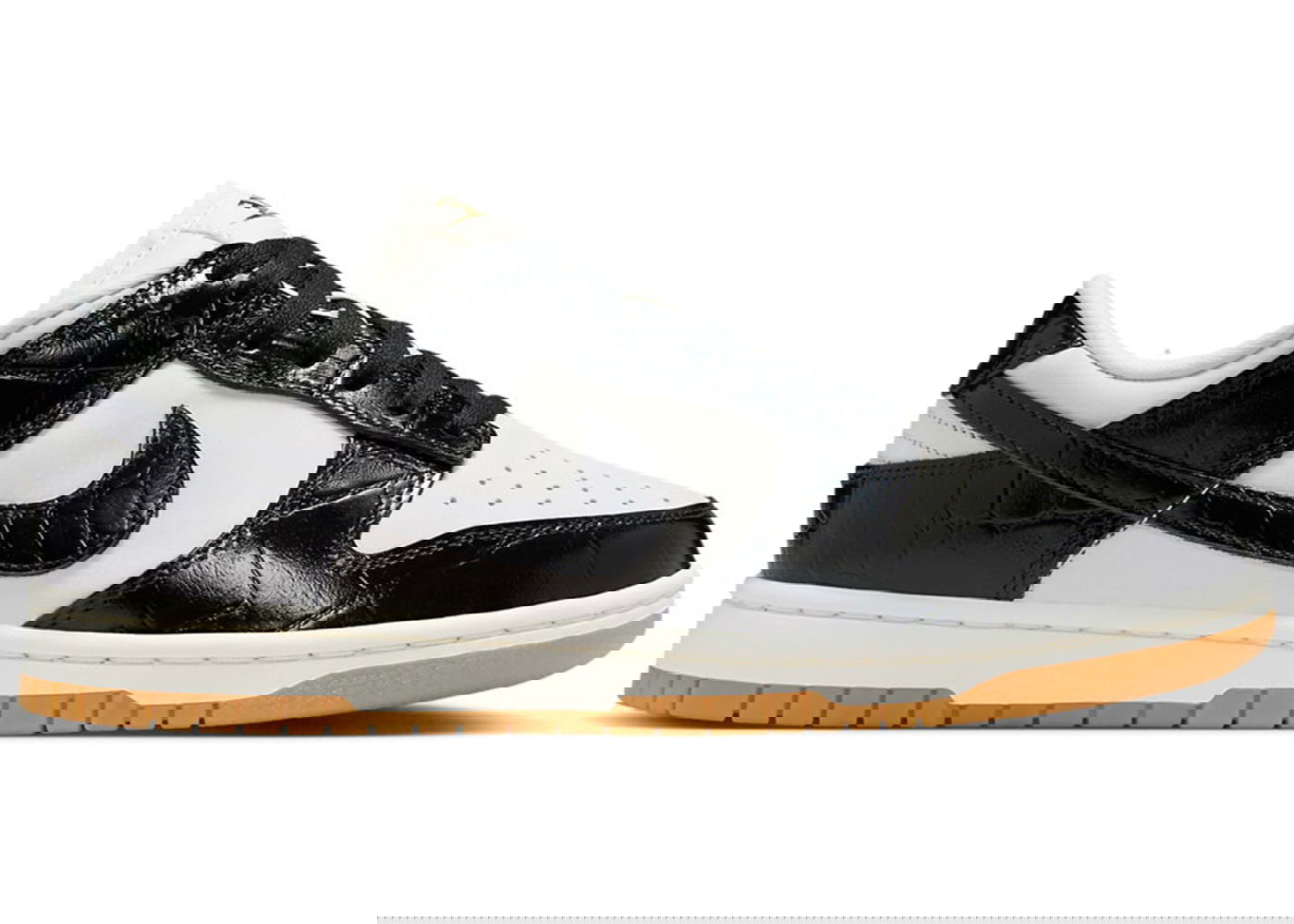 Tennarit ja kengät Nike Dunk Low LX Black Croc W Musta | FJ2260-003, 0