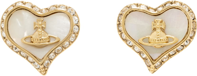Korvakorut Vivienne Westwood Vivienne Westwood Petra Heart Earrings Metallinen | 62010074-02R782-