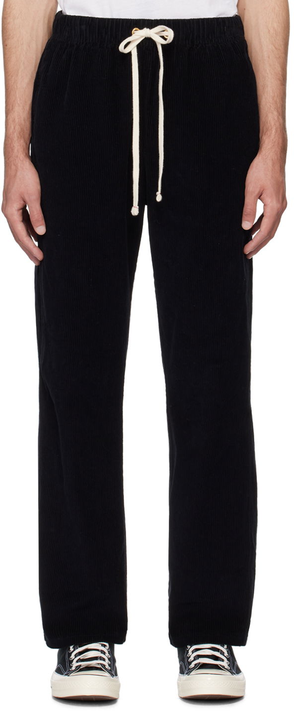 Housut LES TIEN Classic Trousers Musta | WC-3044