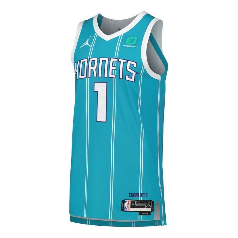 Jersey Jordan NBA Charlotte Hornets Icon Edition Swingman Jersey LaMelo Ball Sininen | CN6336-446