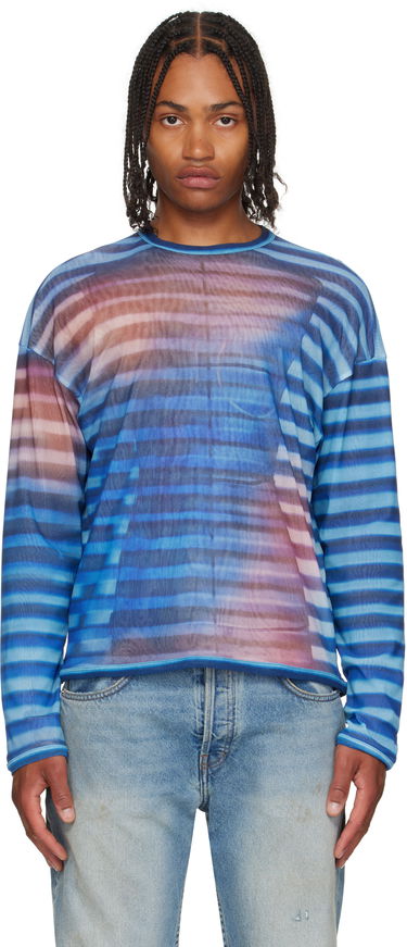 T-paita Jean Paul Gaultier Jean Paul Gaultier 'The Oversized Air' Long Sleeve Top Sininen | 25/03-W-TO317-M005P-565034, 0
