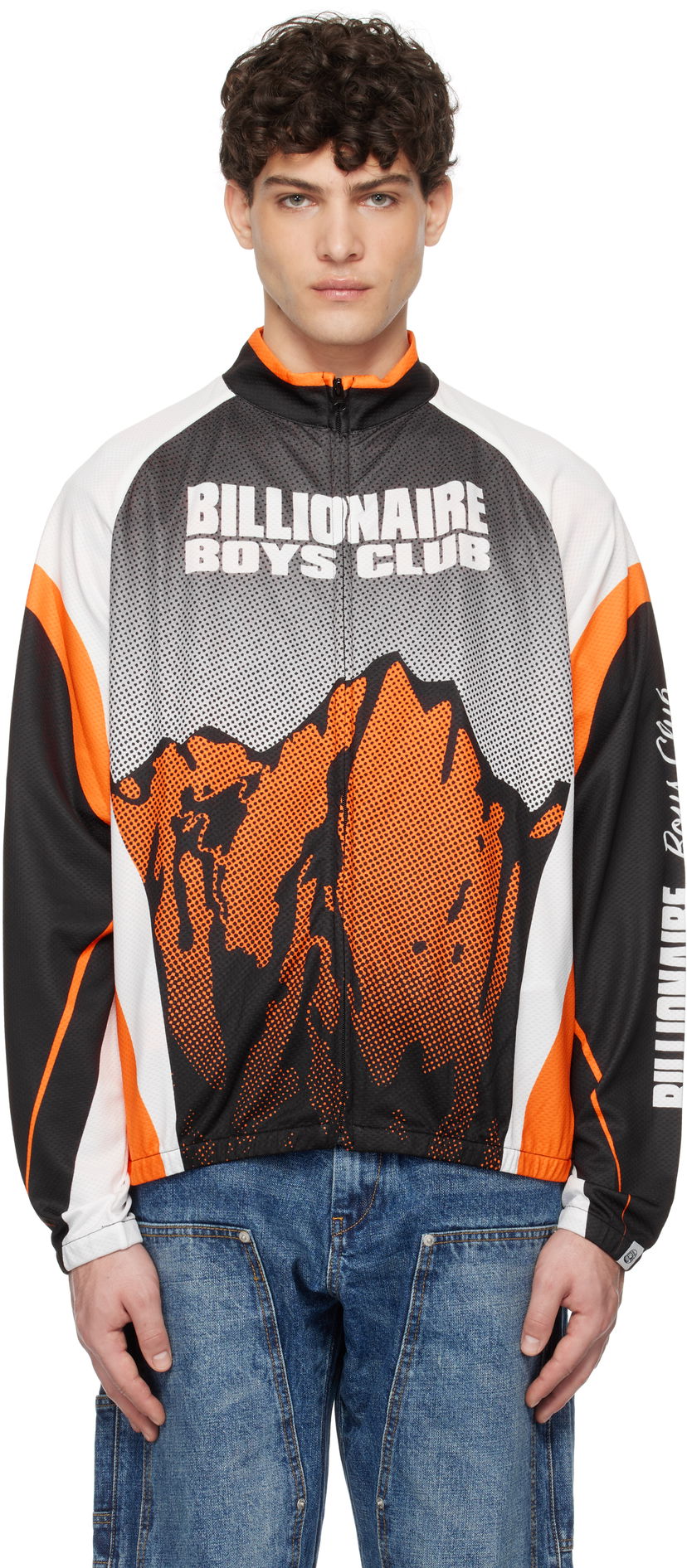 Tuulitakki BILLIONAIRE BOYS CLUB Billionaire Boys Club Mountain Cycling Jacket Oranssi | B24458