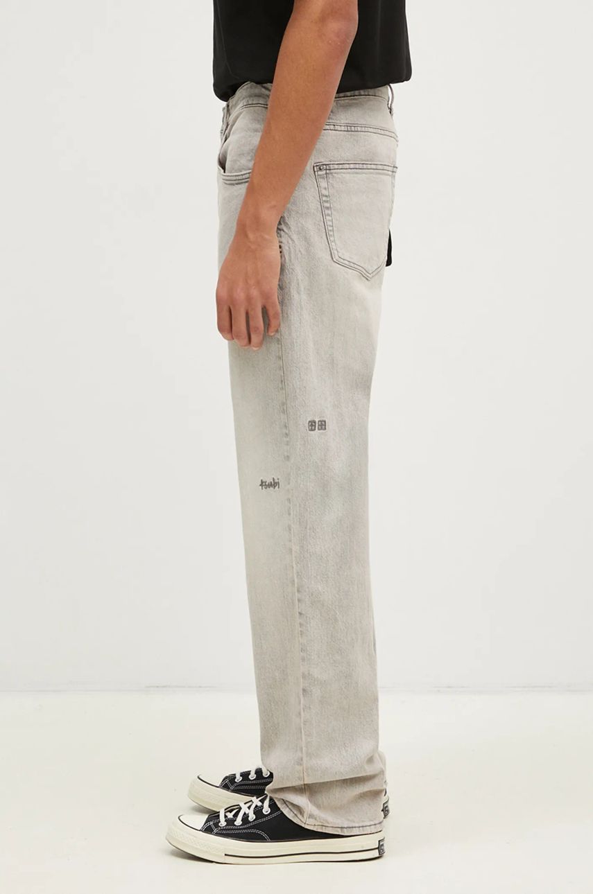 Jeans Ksubi Anti K Pluto Slim Jeans Harmaa | MPF24DJ017, 1